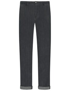 Mason's, chino kalhoty s proužkovaným vzorem grey