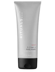 Rituals Šampon a sprchový gel 2 v 1 Sport (2-in-1 Shampoo & Body Wash) 200 ml