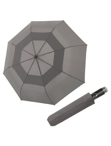 Doppler Magic XM Air šedý - pánský plně automatický deštník
