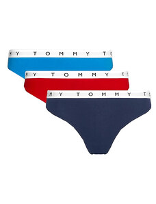 Tommy Hilfiger 3 PACK - dámská tanga UW0UW02521-0V7 L