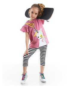 mshb&g Unicorn Rock Girls Kids T-shirt Leggings Suit