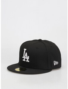 New Era League Essential 59Fifty Los Angeles Dodgers (black/white)černá