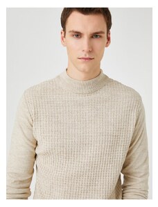 Koton Knitwear Sweater Half Turtleneck Slim Fit