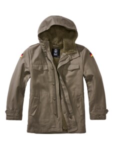 Brandit Bunda dětská Kids BW Parka olivová 146/152