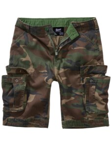 Brandit Kalhoty krátké dětské Kids Urban Legend Shorts woodland 122/128