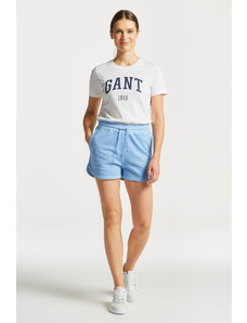 TEPLÁKOVÉ ŠORTKY GANT RELAXED SUNFADED SHORTS modrá XS