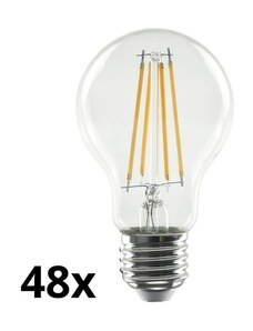 Výrobce po 1 ks SADA 48x LED Žárovka VINTAGE A70 E27/13W/230V 2700K P5386