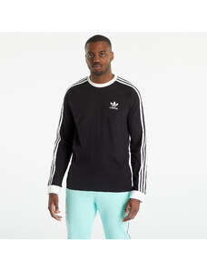 adidas Originals Pánské tričko adidas Adicolor Classics 3-stripes Long Sleeve T-Shirt Black