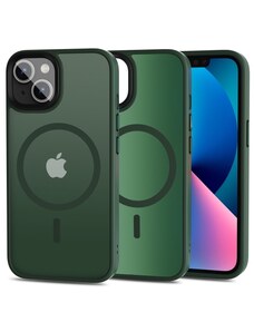 Ochranný kryt pro iPhone 13 - Tech-Protect, Magmat MagSafe Matte Green