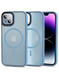 Ochranný kryt pro iPhone 14 - Tech-Protect, Magmat MagSafe Sierra Blue