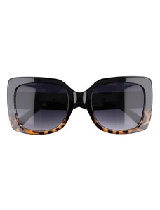 Sunmania Černé oversized sluneční brýle „Anonym"
