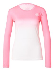 BIDI BADU Funkční tričko pink / bílá