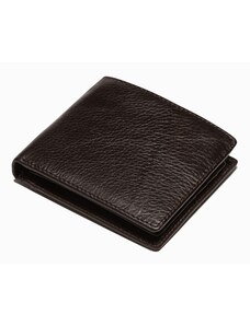 Inny Klasická hnědá kožená peněženka A792