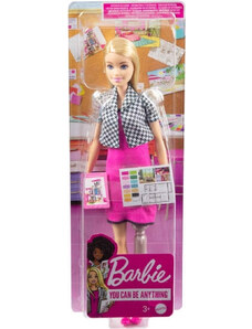 Mattel Barbie panenka návrhářka interiérů s protetickou nohou