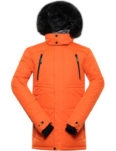 Alpine Pro Molid Pánská zimní bunda MJCY556 tmavě oranžová M