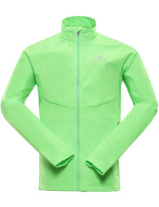 Alpine Pro Mult Pánská softshellová bunda MJCA595 neon green gecko XS