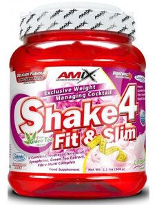 Proteinové prášky Amix Shake 4 Fit&Slim 1000g - Vanilla 00132-1000g-van