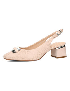 ETIMEĒ dámské módní sandály - světle růžové
