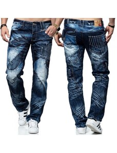 KOSMO LUPO kalhoty pánské KM130 jeans džíny