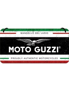 Nostalgic Art Plechová cedule Moto Guzzi (Italian Motorcycles) 10 x 20 cm
