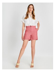 Koton Linen Shorts with Pockets