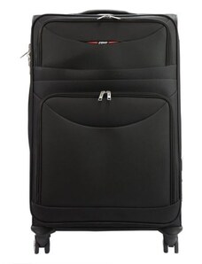 Textilní cestovní kufr Jony 8981 černá - malý