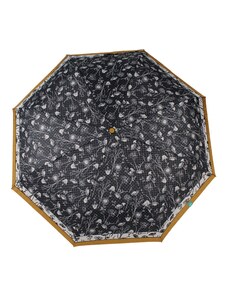 Perletti Dámský skládací deštník manuální květinový