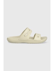 Pantofle Crocs Classic Sandal dámské, béžová barva, 12132 Khaki