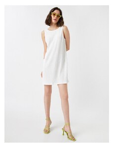 Koton Mini Dress Sleeveless Knit Patterned