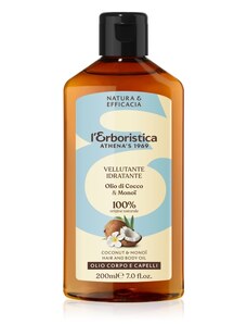Erboristica COCCO Kokosový olej s Monoi na tělo a vlasy 200 ml