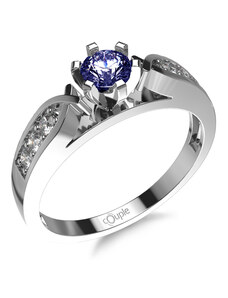 Couple Zlatý dámský prsten Elva 5260507 Velikost prstenu: 53