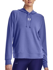 Mikina s kapucí Under Armour Rival Terry Hoodie-BLU 1369855-495