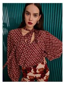 Koton Foulard Collar Blouse