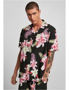 UC Men Viskózová AOP Resort Shirt darkjungle