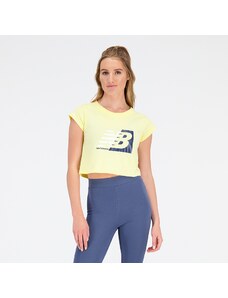 Dámské tričko New Balance WT31817MZ – žluté