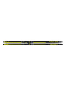 Běžky Fischer Twin Skin RC Stiff+Control Step, 84-106Kg Velikost: 202 L black/yellow+V black/yellow