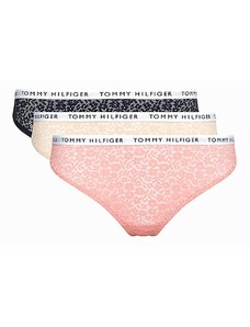 Dámská krajková tanga Tommy Hilfiger, 3pack