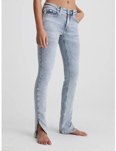 Calvin Klein Jeans | Mid Rise Skinny jeany | Šedá