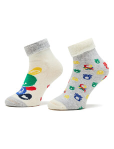 Sada 2 párů dětských vysokých ponožek United Colors Of Benetton