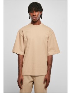 UC Men Organické triko s oversized Sleeve Unionbéžová