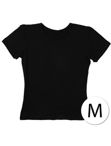 Columbus LU003 Dámské triko s krátkým rukávem M, černá