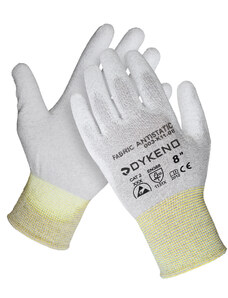 DYKENO Fabric antistatic máčené antistatické rukavice