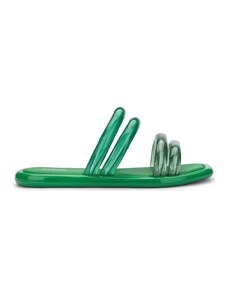 Melissa Sandály Airbubble Slide - Green/Transp Green >