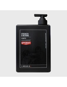 Uppercut Strength & Restore Shampoo šampon pro posílení a obnovu vlasů 1000 ml