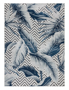 Dywany Łuszczów Kusový koberec Botanic 65242 Feathers grey – na ven i na doma - 78x150 cm