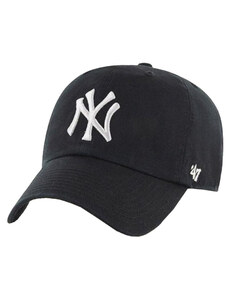 47 Brand 47 Značka New York Yankees MLB Clean Up Cap B-RGW17GWS-BKD