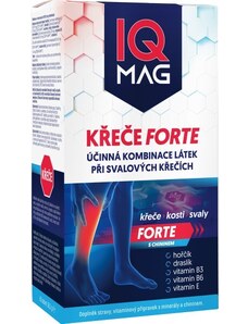 IQ MAG | Hořčík | Magnesium IQ Mag křeče Forte | kombinace látek při svalových křečích