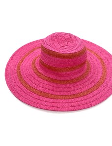 Růžový Designový klobouk GUESS