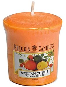 Price´s Candles Sicilian Citrus 55 g votivní svíčka