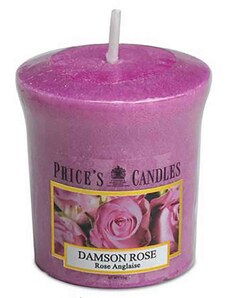 Price´s Candles Damson Rose 55 g votivní svíčka